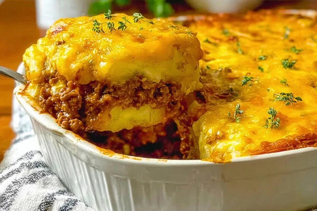 Hearty Beef and Potato Casserole
