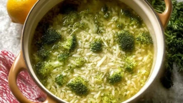 Homemade Italian Broccoli Soup