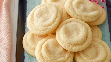 Homemade Small Batch Sugar Cookies