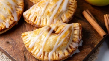 Individual Apple Hand Pies with Glaze