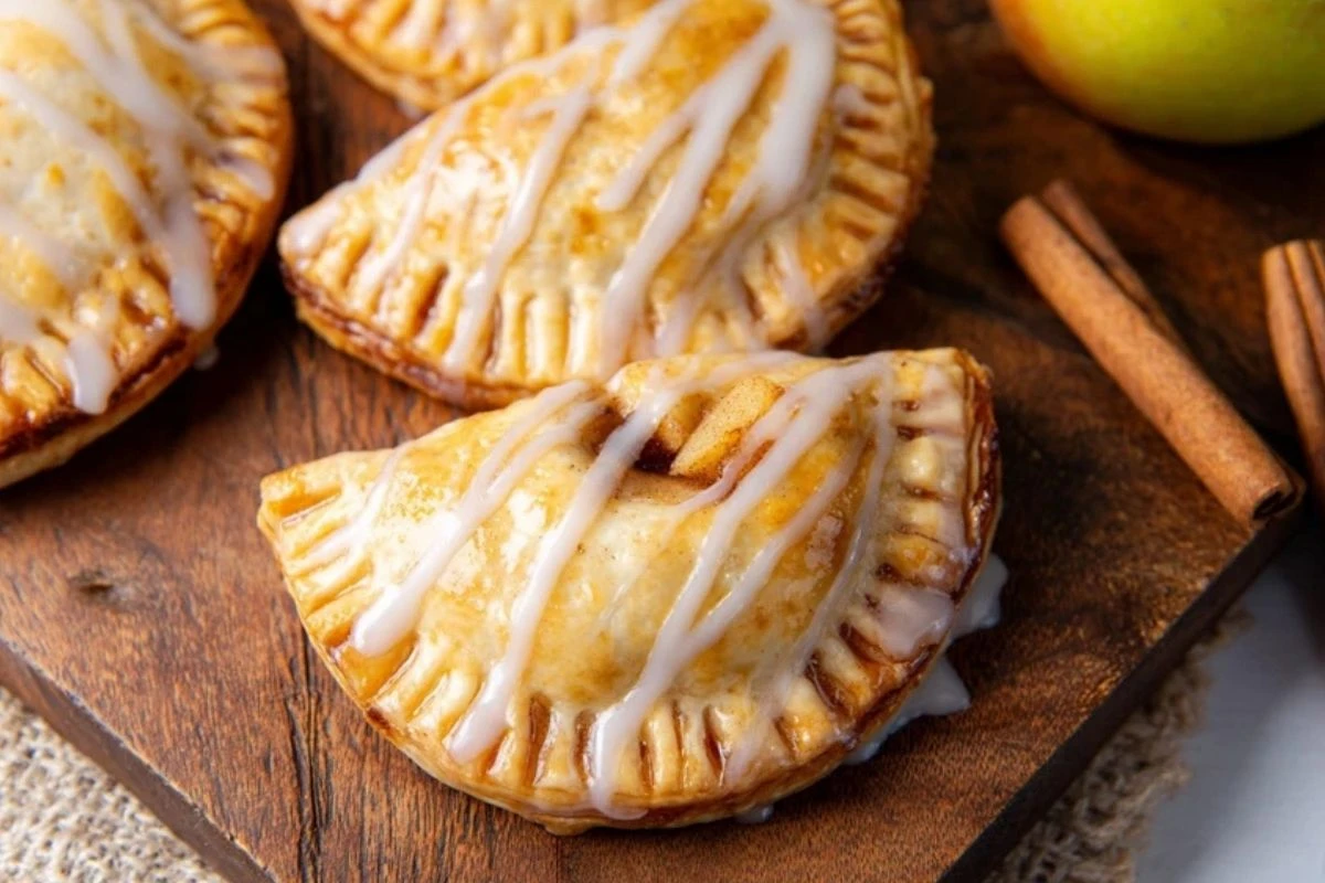 Individual Apple Hand Pies with Glaze