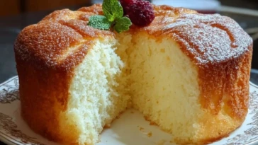 Light & Fluffy Yogurt Cake