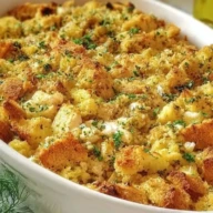 Mouthwatering Chicken And Stuffing Casserole