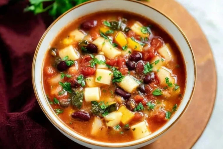 Olive Garden Copycat Minestrone Soup