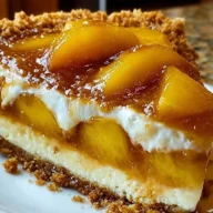 Peach Cobbler Cheesecake Fusion