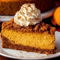 Pumpkin Streusel Cheesecake