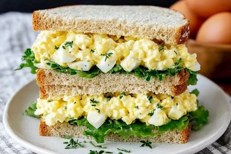 Quick 10-Minute Egg Salad Sandwich