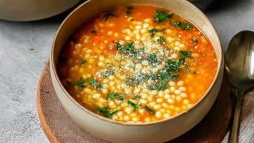 Traditional Italian Pastina Soup