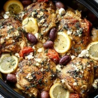Best Crockpot Greek Chicken