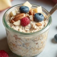 10 Minute Overnight Oats With Milk Powder