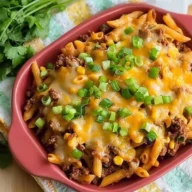 Baked Taco Pasta
