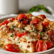 Bruschetta Chicken Casserole
