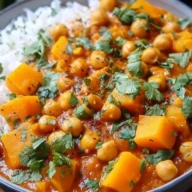 Butternut Squash Chickpea Curry
