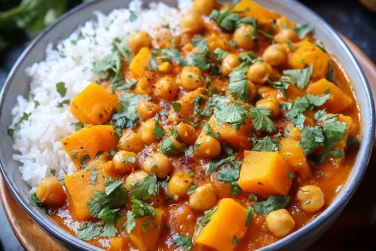 Butternut Squash Chickpea Curry