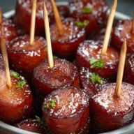 Candied Kielbasa Bites