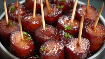 Candied Kielbasa Bites