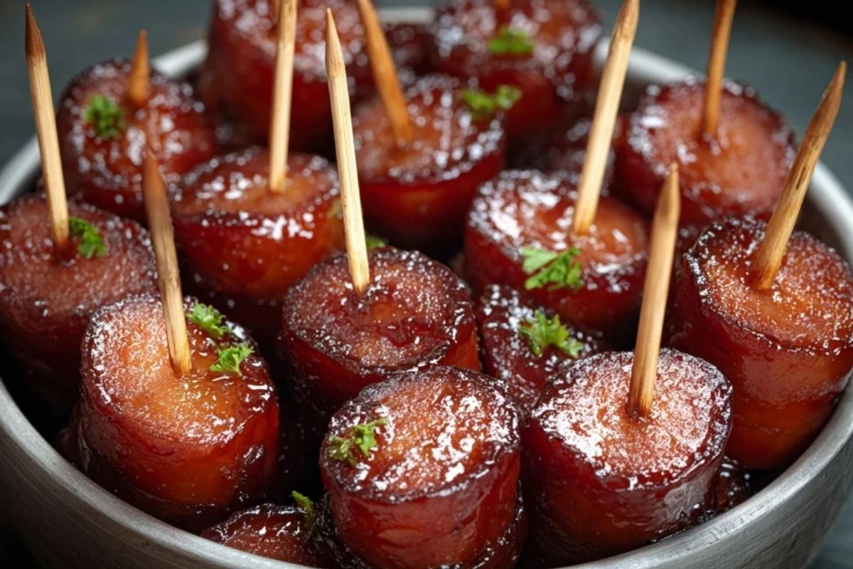 Candied Kielbasa Bites