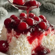 Cherries in the Snow Dessert