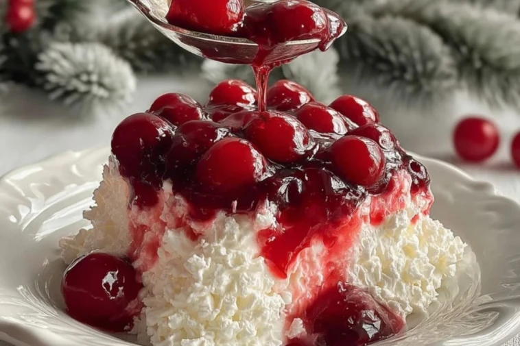 Cherries in the Snow Dessert