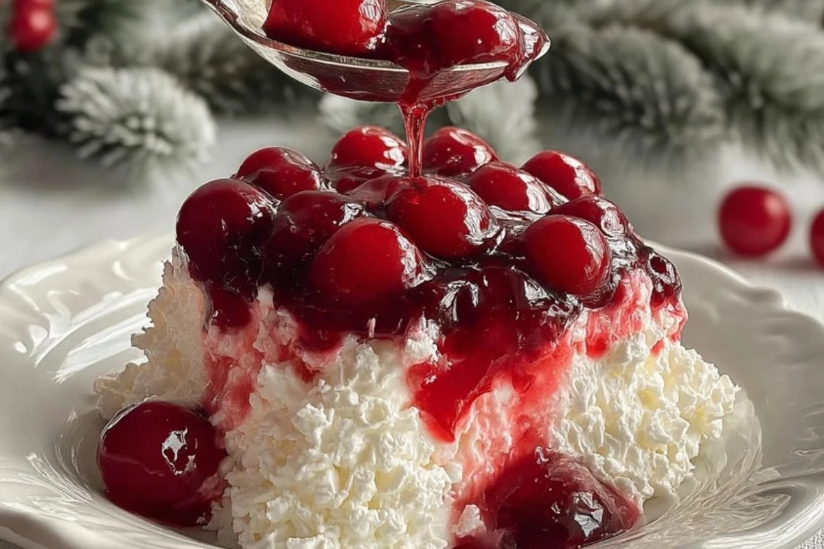 Cherries in the Snow Dessert