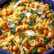 Chickpea Orzo