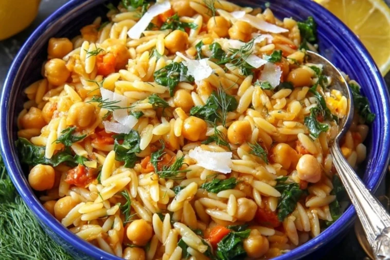Chickpea Orzo