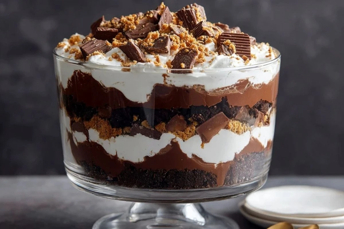Chocolate Toffee Trifle