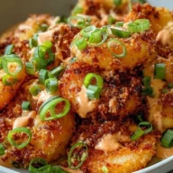 Crispy Air Fryer Bang Bang Shrimp