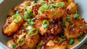 Crispy Air Fryer Bang Bang Shrimp
