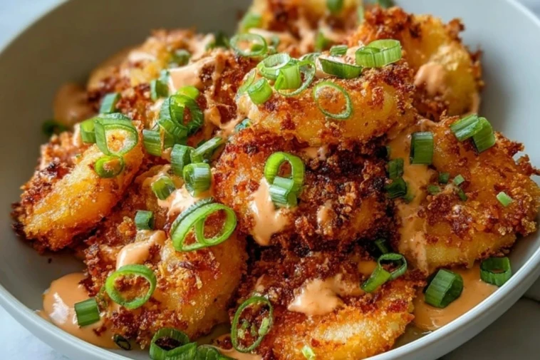 Crispy Air Fryer Bang Bang Shrimp