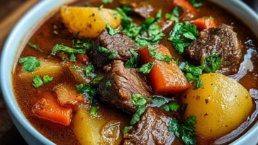 Easy Homemade Beef Stew