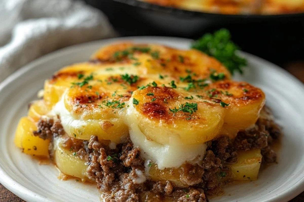 Ground Beef Potato Casserole