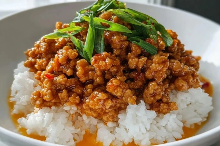 Ground Orange Chicken