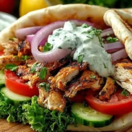 Irresistible Greek Chicken Gyros
