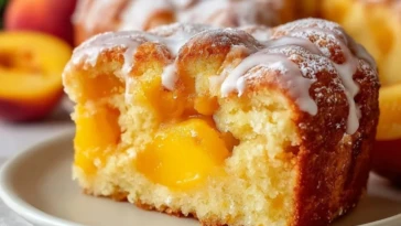 Irresistible Summer Peach Cake