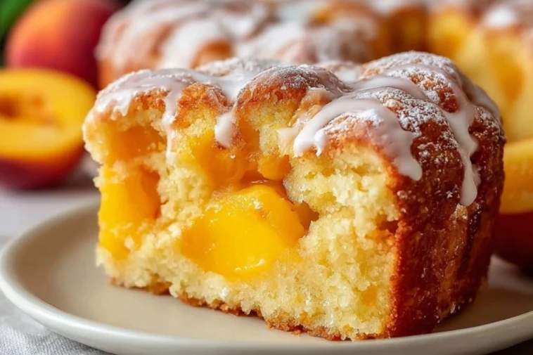 Irresistible Summer Peach Cake