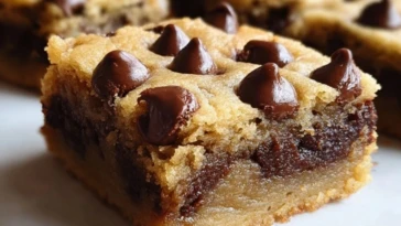 Lazy Chocolate Chip Cookie Bars: The Easiest Treat You’ll Ever Bake