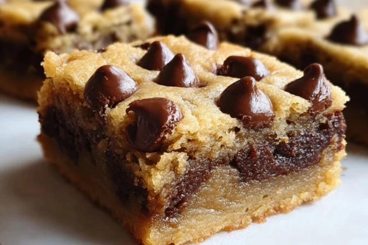 Lazy Chocolate Chip Cookie Bars: The Easiest Treat You’ll Ever Bake