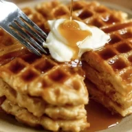Mouthwatering Protein Waffles