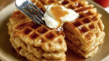 Mouthwatering Protein Waffles