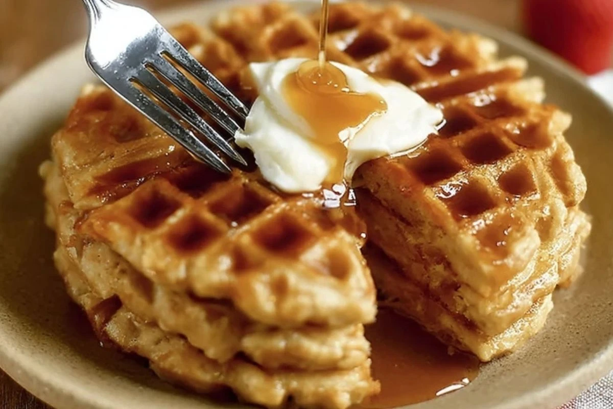 Mouthwatering Protein Waffles