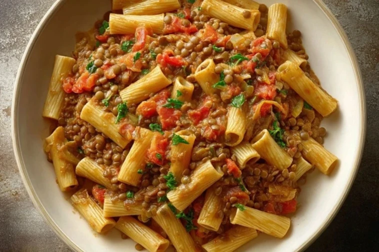 Nutritious Lentil Pasta Dish