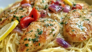 Olive Garden Chicken Scampi Copycat