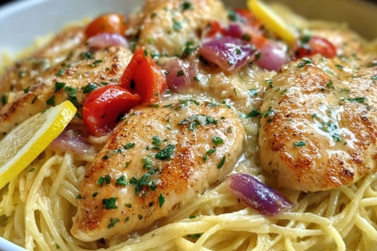 Olive Garden Chicken Scampi Copycat