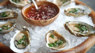 Oyster Mignonette Sauce