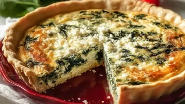 Perfect Spinach And Feta Quiche