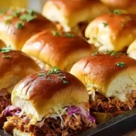 Quick BBQ Chicken Sliders