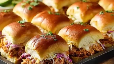 Quick BBQ Chicken Sliders