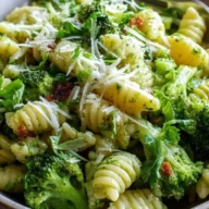 Smashed Broccoli Pasta