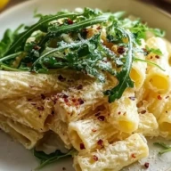 Stanley Tucci's Creamy Lemon Ricotta Pasta with Arugula